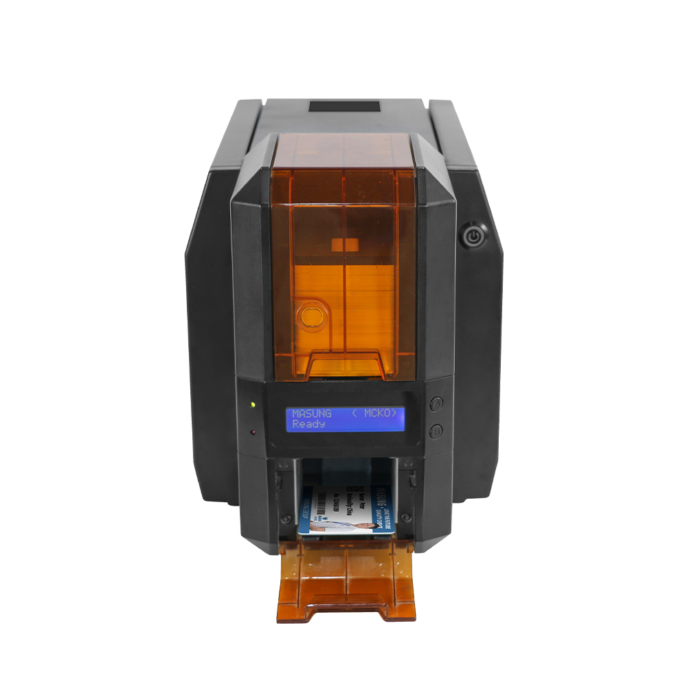 Masung MS-CH22 Single-Sided ID Card Printer for Printing Employee, Staff, Photo, Membership Cards - Image 2