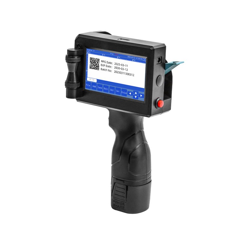 portable handheld inkjet printer